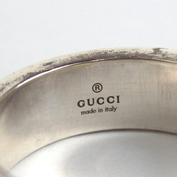 Authentic GUCCI skull icon ring Ag925[Used] - Picture 6 of 7